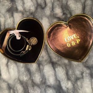 Juicy couture wrap bracelet with beautiful gold heart box